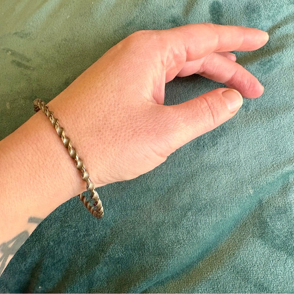 3 FOR $25: Twisted Rope Design Bangle - Picture 4 of 4